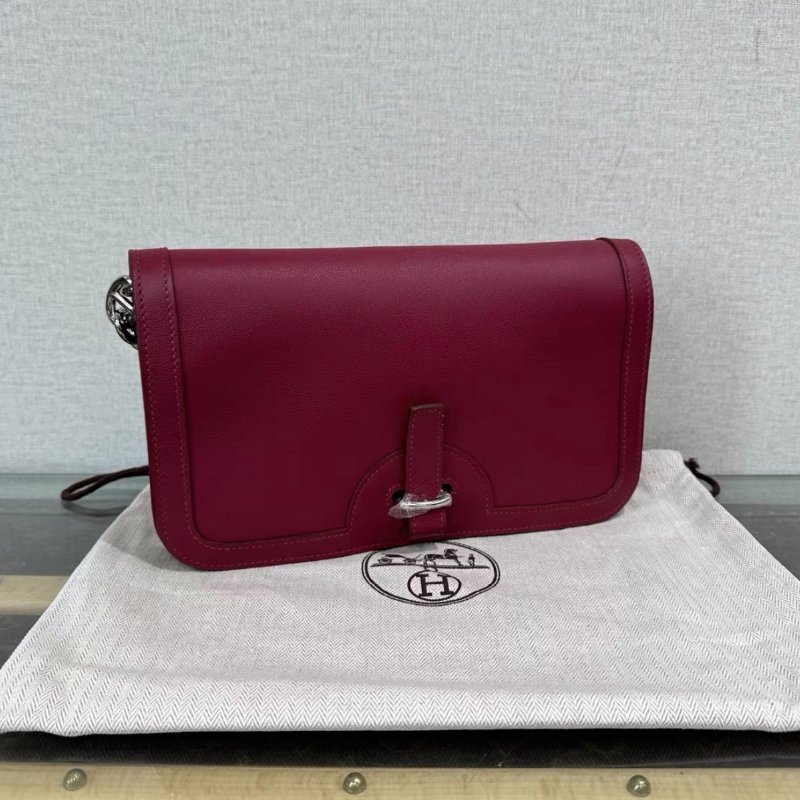 HERMES Chaine d’ancre豬鼻子鏈條風琴包27*16*2 98新配件塵袋-1