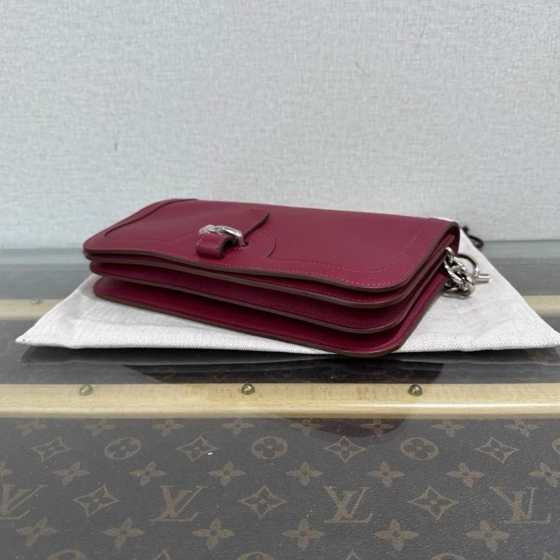 HERMES Chaine d’ancre豬鼻子鏈條風琴包27*16*2 98新配件塵袋-3