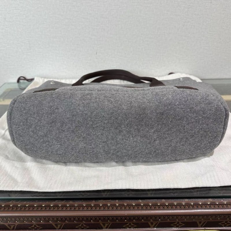 HERMES Grooming bag毛氈款手提馬術包39*33*16 98新配件塵袋-3