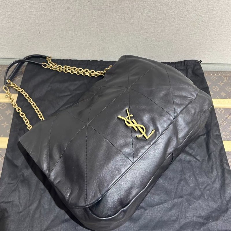 YSL 黑金Jamie4.3大號肩背斜背包機車包43*29*9 全新閒置配件塵袋-4