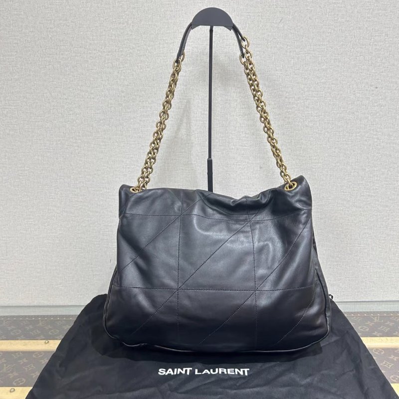 YSL 黑金Jamie4.3大號肩背斜背包機車包43*29*9 全新閒置配件塵袋-5