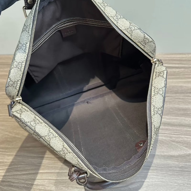 GUCCI 老花雙G手提公事包 40*30*5.5 98新配件塵袋-1