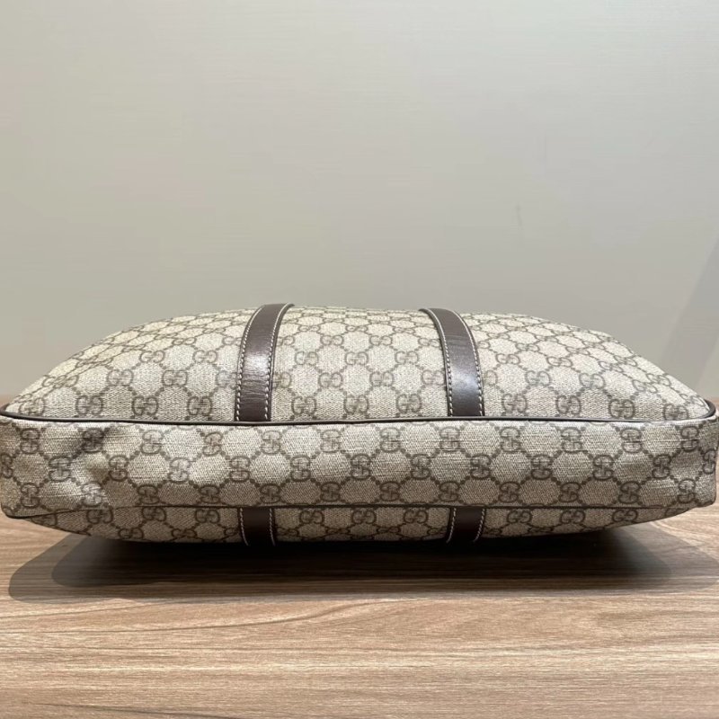 GUCCI 老花雙G手提公事包 40*30*5.5 98新配件塵袋-3