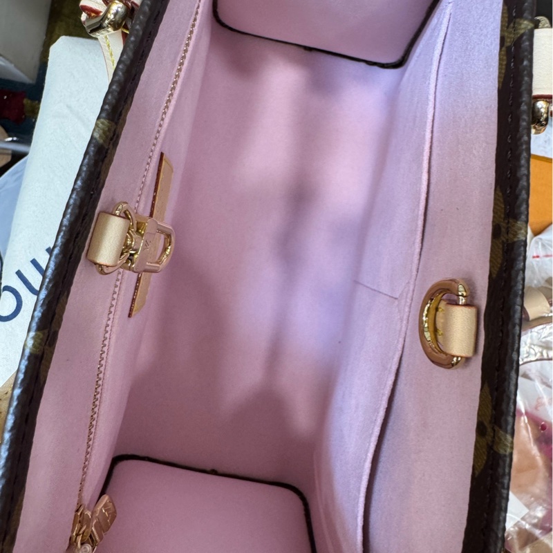 Lv全新OnTheGo小号手袋村上隆樱花系列-8