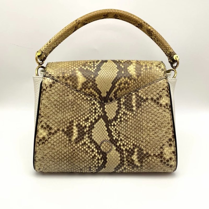 LV Doublev蛇皮拼色肩背斜背包芯片款 28*21*16 98新配件塵袋-5