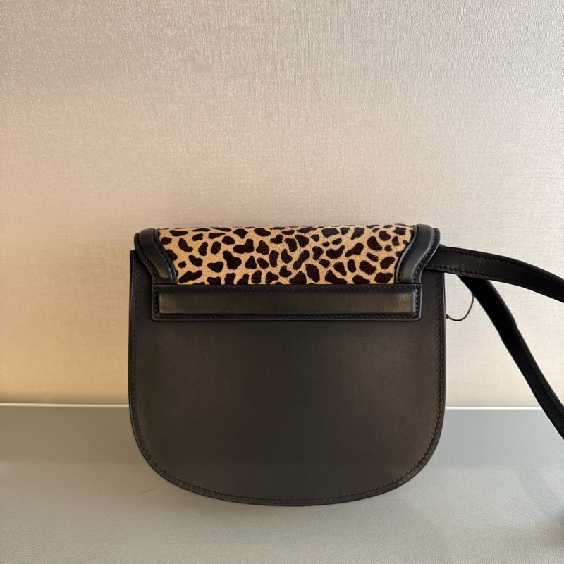 Saint Laurent 限量款小号豹紋Kaia羊皮马鞍包-1