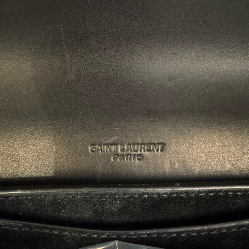 Saint Laurent 限量款小号豹紋Kaia羊皮马鞍包-8