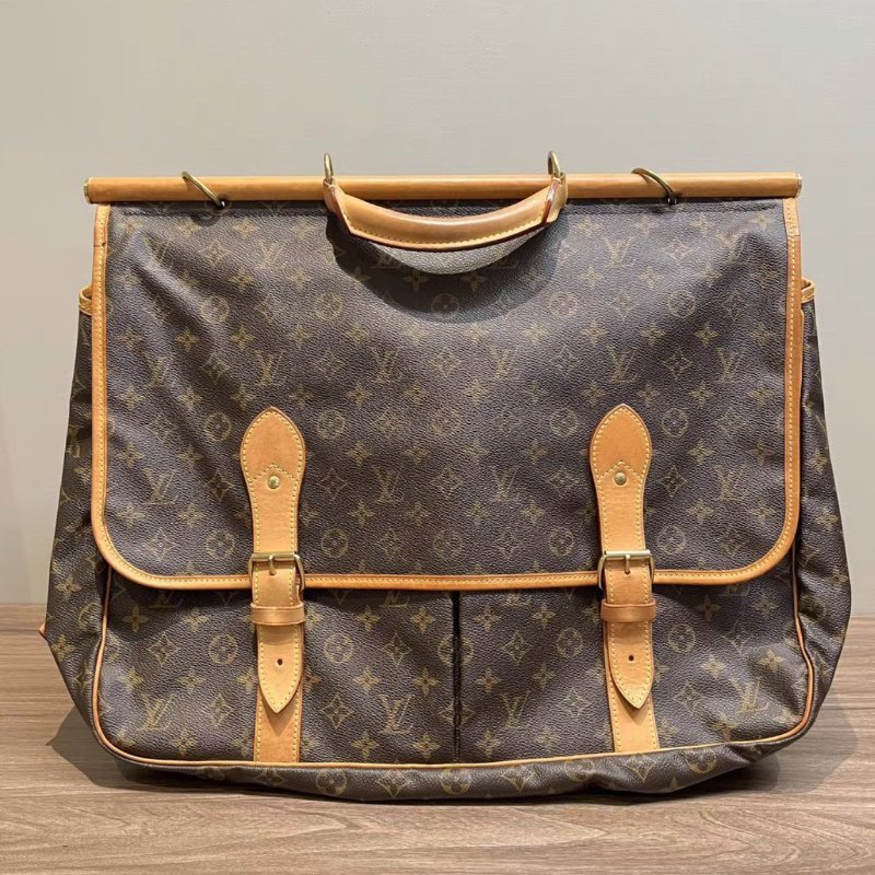 LV 老花狩獵3代旅行袋 48*40*22 97新配件塵袋-5