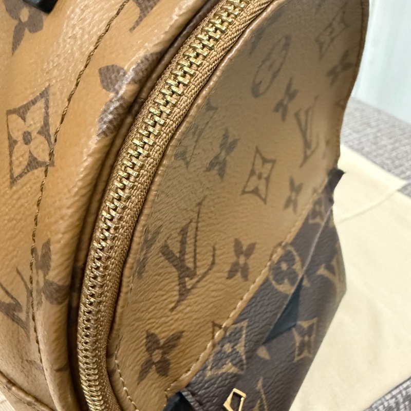 二手 正品 Louis Vuitton 路易威登 拼接迷你後背包-25