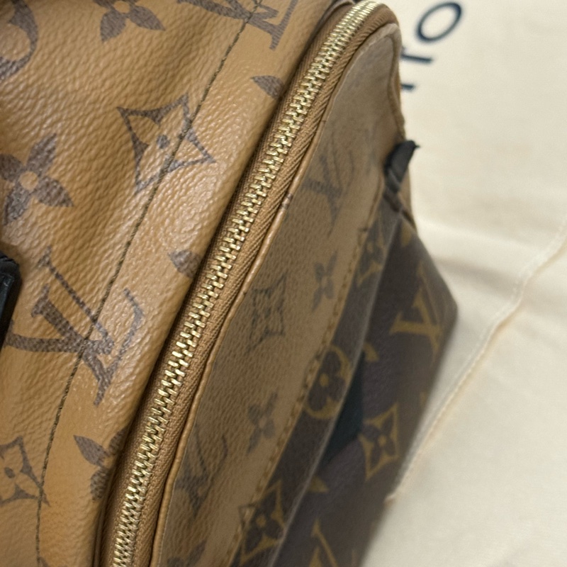 二手 正品 Louis Vuitton 路易威登 拼接迷你後背包-27