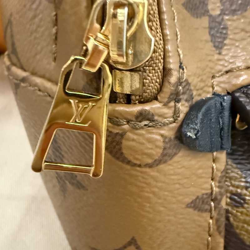 二手 正品 Louis Vuitton 路易威登 拼接迷你後背包-39