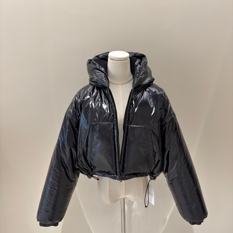 ALEXANDER WANG 黑色短版羽絨外套 S🩶超好看🩶誰穿誰好看-2