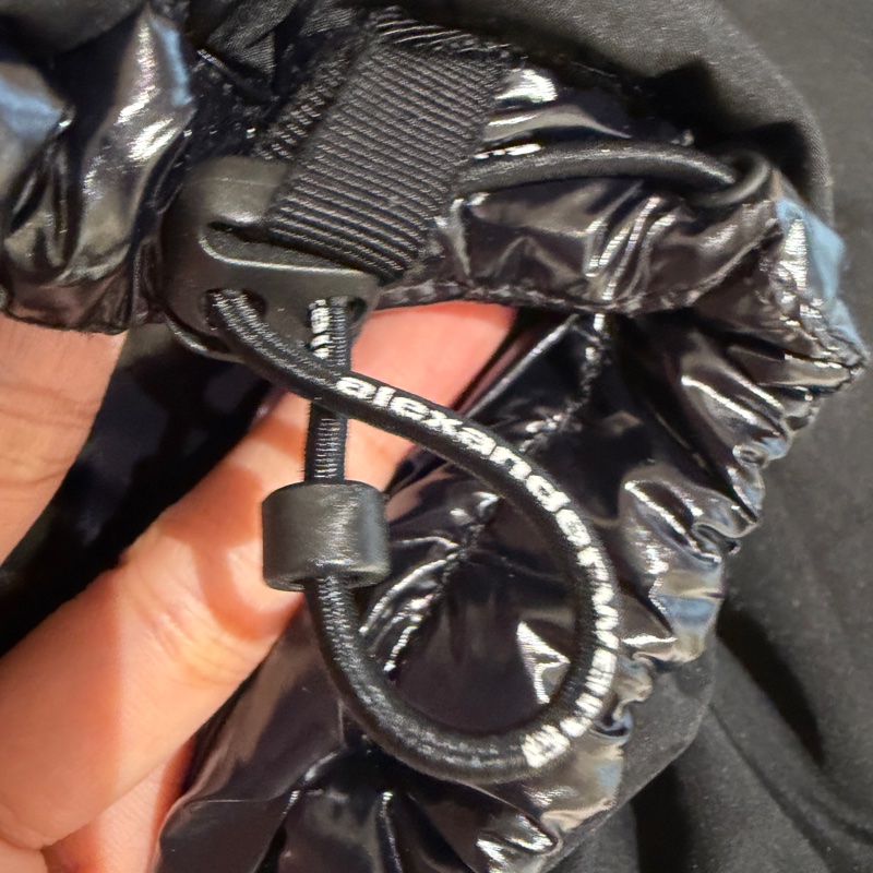 ALEXANDER WANG 黑色短版羽絨外套 S🩶超好看🩶誰穿誰好看-15