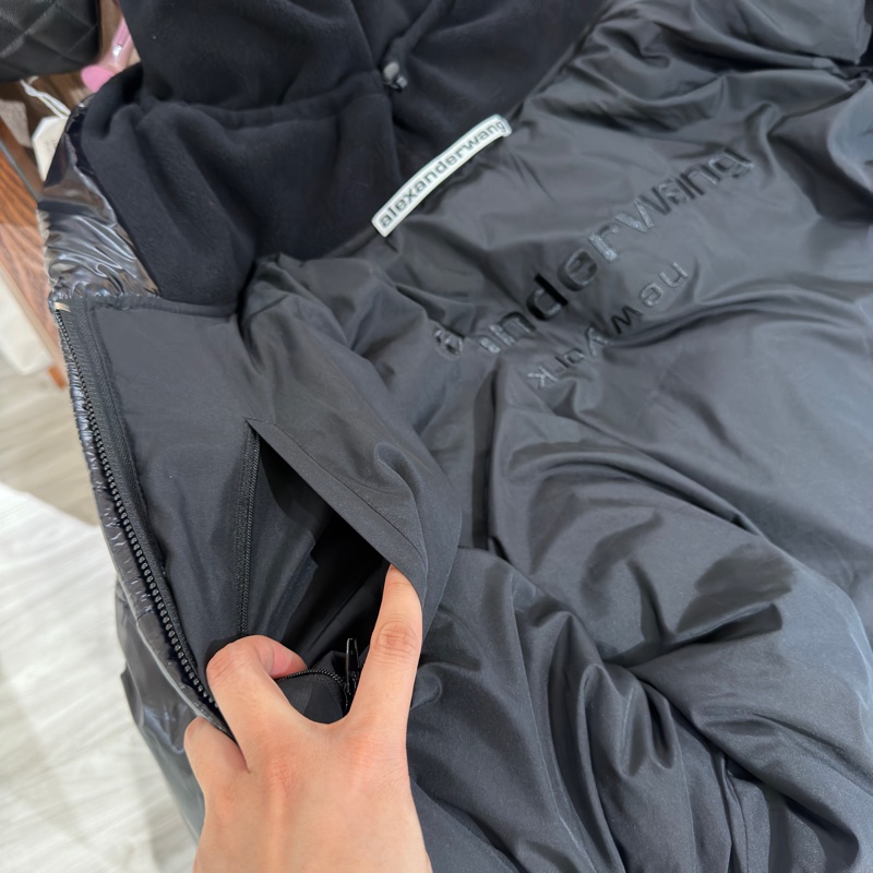 ALEXANDER WANG 黑色短版羽絨外套 S🩶超好看🩶誰穿誰好看-16