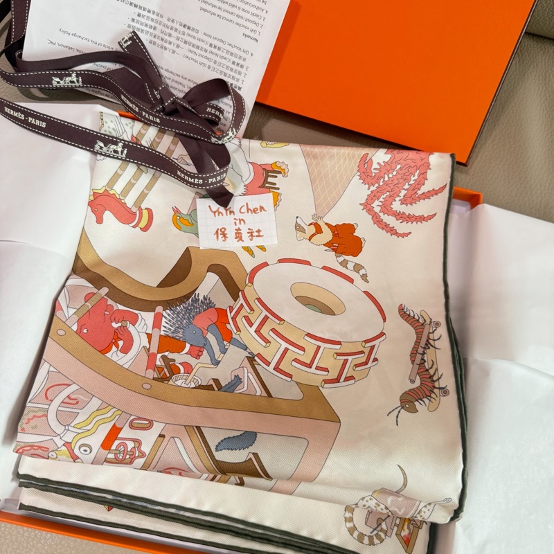 「M.Y精品」 🐎馬家 馬術學院 絲巾 真絲絲巾 送禮-1