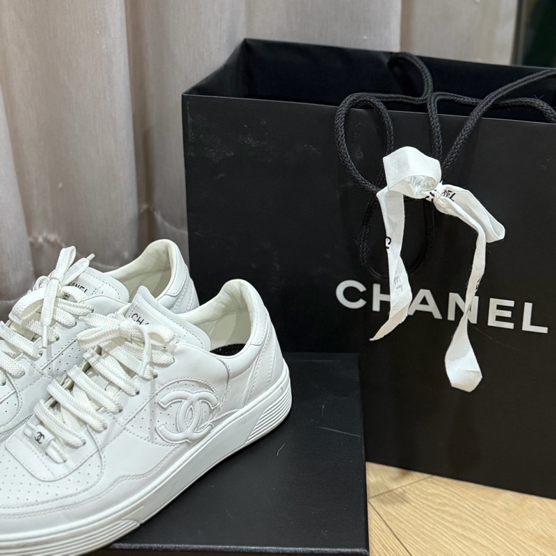 Chanel 小白鞋 空軍一號24.5 甜甜價-1