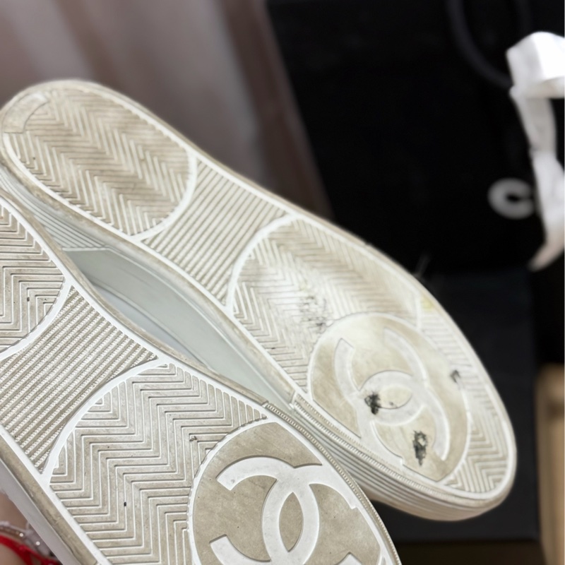 Chanel 小白鞋 空軍一號24.5 甜甜價-4