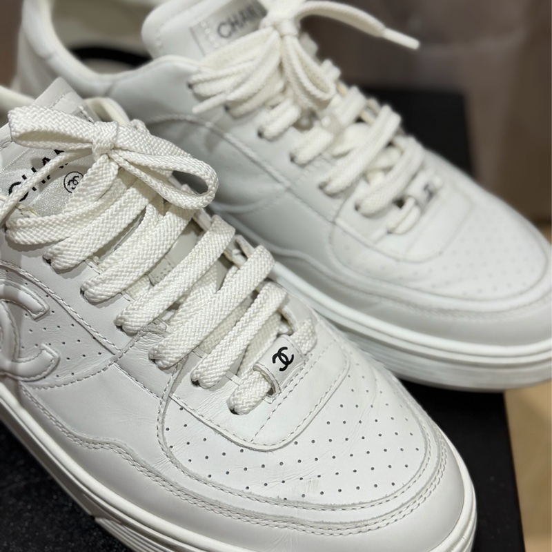 Chanel 小白鞋 空軍一號24.5 甜甜價-8