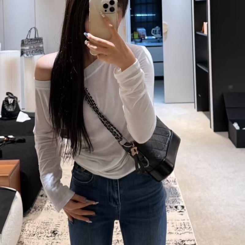 💯CHANEL 流浪包 黑金小號 大全配-6