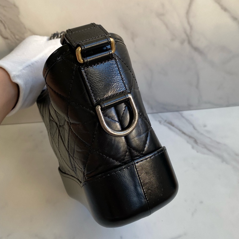 💯CHANEL 流浪包 黑金小號 大全配-11