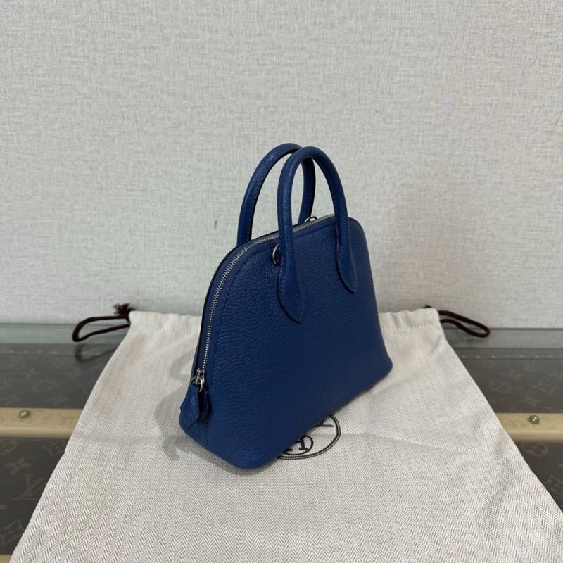 HERMES 銀扣mini保齡球手提包 18*15*7.5 全新閒置配件盒子塵袋-1