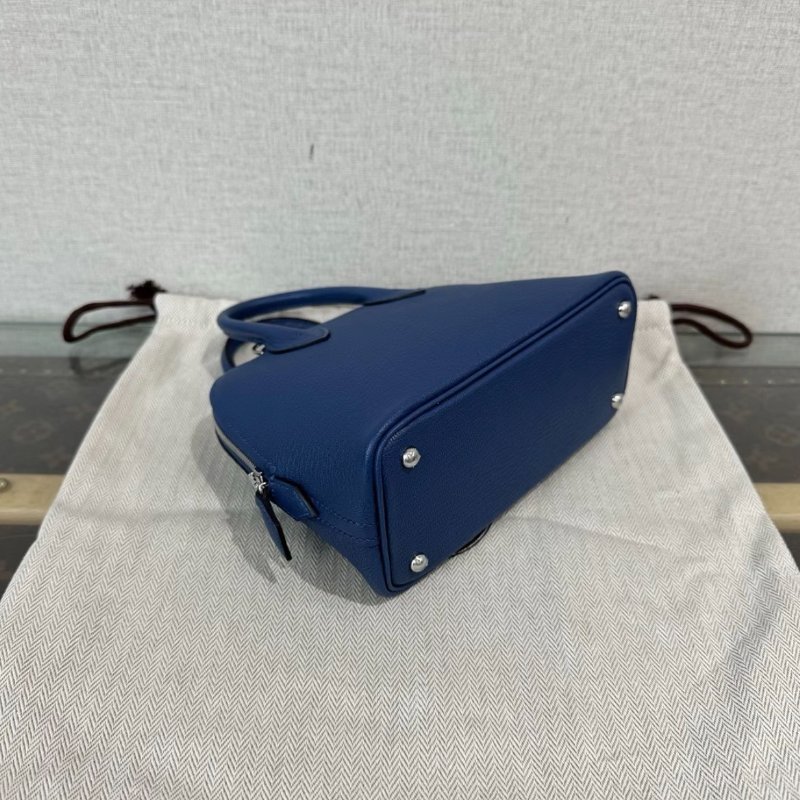 HERMES 銀扣mini保齡球手提包 18*15*7.5 全新閒置配件盒子塵袋-2