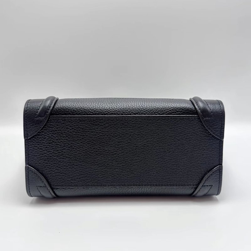 CELINE 黑色Luggage Nano手提背笑臉包20*21*10 98新配件塵袋-2