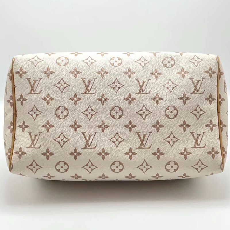 LV 沙丘 speedy30手提斜背包 芯片款 30*21*17 98新配件塵袋鑰匙鎖購證-3