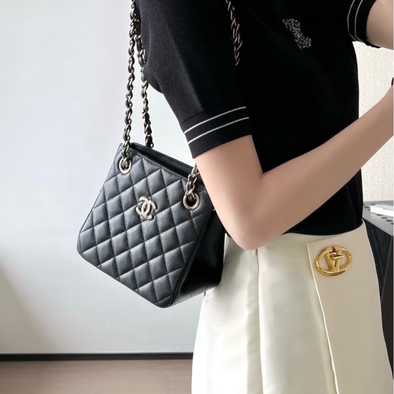 💯25C mini tote 晶片款 全配件-28