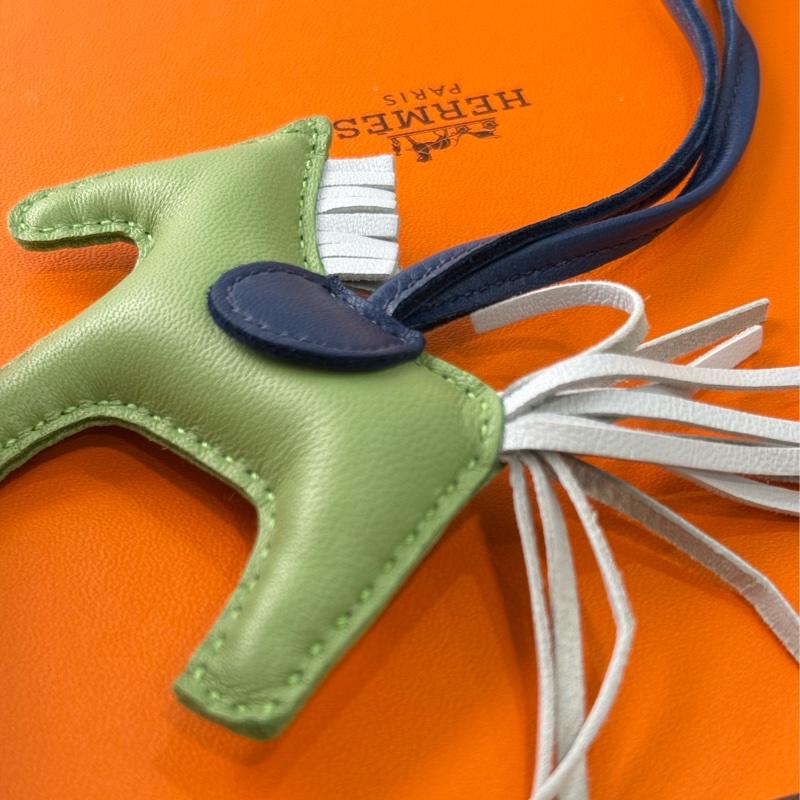 愛馬仕 rodeo pm 小馬🥑牛油果綠-4