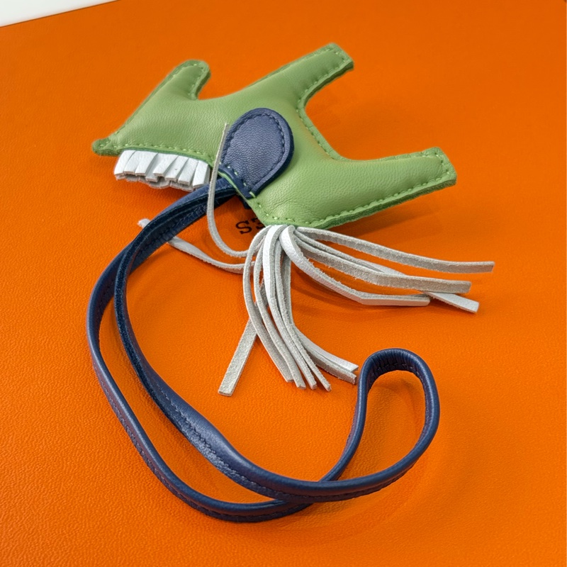 愛馬仕 rodeo pm 小馬🥑牛油果綠-5