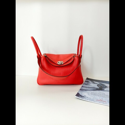 Hermes愛馬仕 lindy26 齋普爾粉 銀扣TC牛皮
T刻