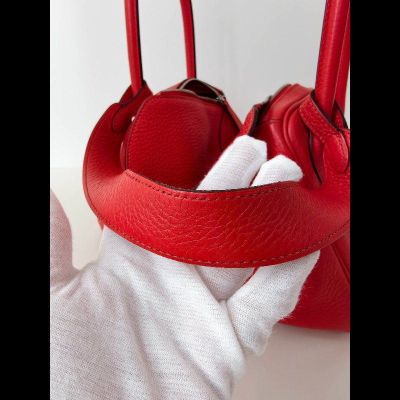 Hermes愛馬仕 lindy26 齋普爾粉 銀扣TC牛皮
T刻-21