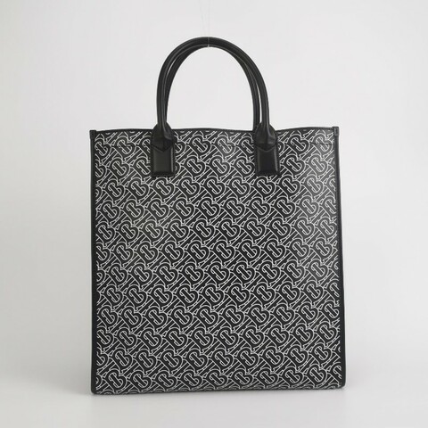 Burberry 牛皮TB標識印花斜挎包單肩包