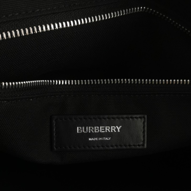 Burberry 牛皮TB標識印花斜挎包單肩包-7