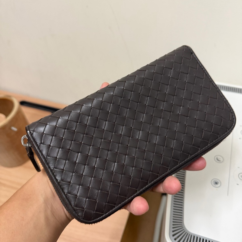 Bv經典拉鍊長夾-1