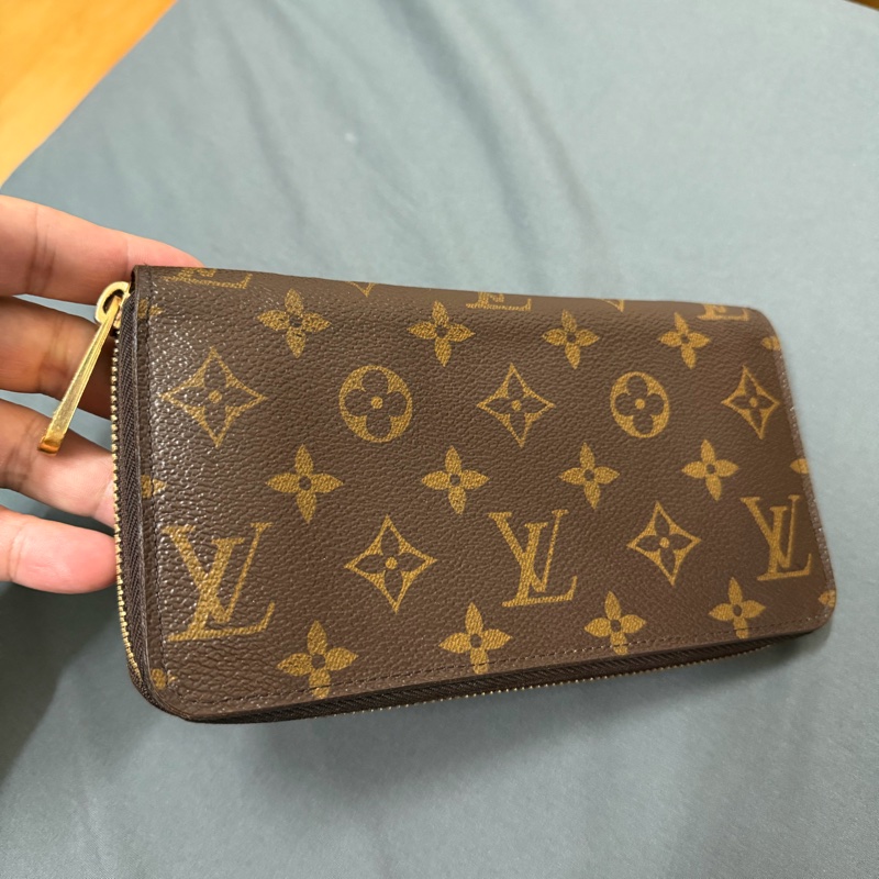 Lv 老花拉鍊長夾 (M41896) 12卡-0
