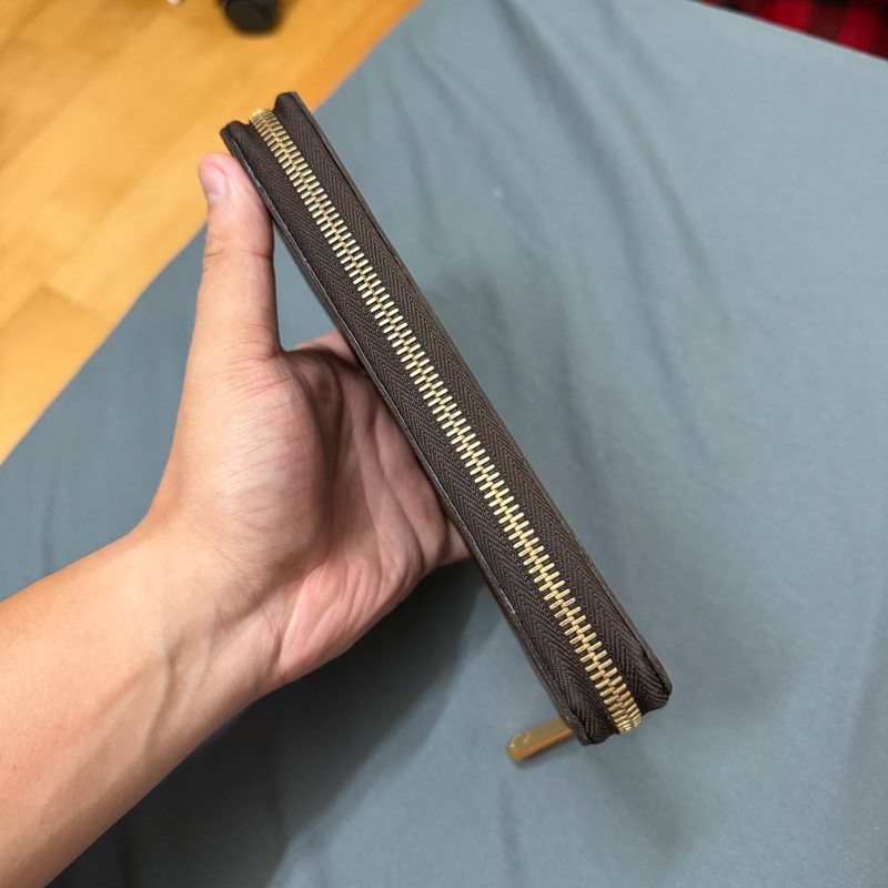 Lv 老花拉鍊長夾 (M41896) 12卡-3