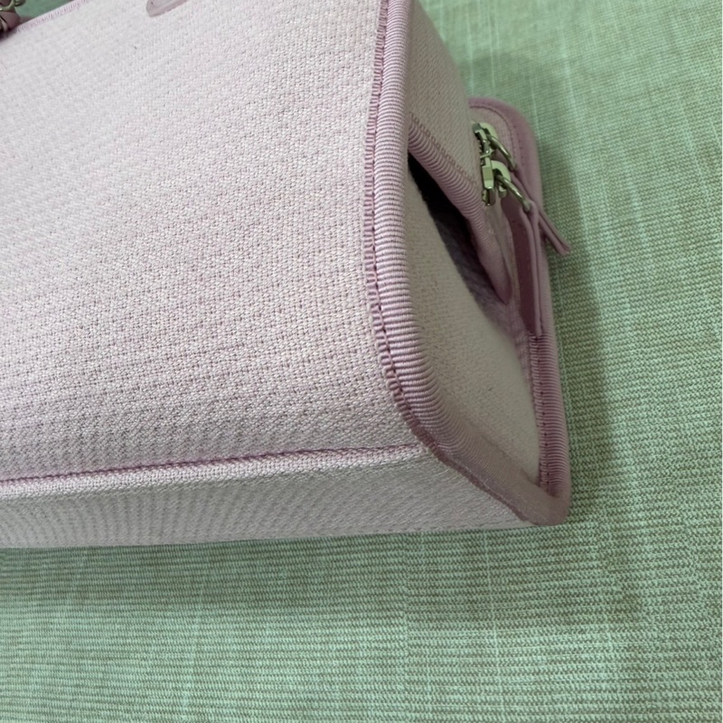 Chanel 香奈兒新款沙灘包 保齡球包 粉色-13