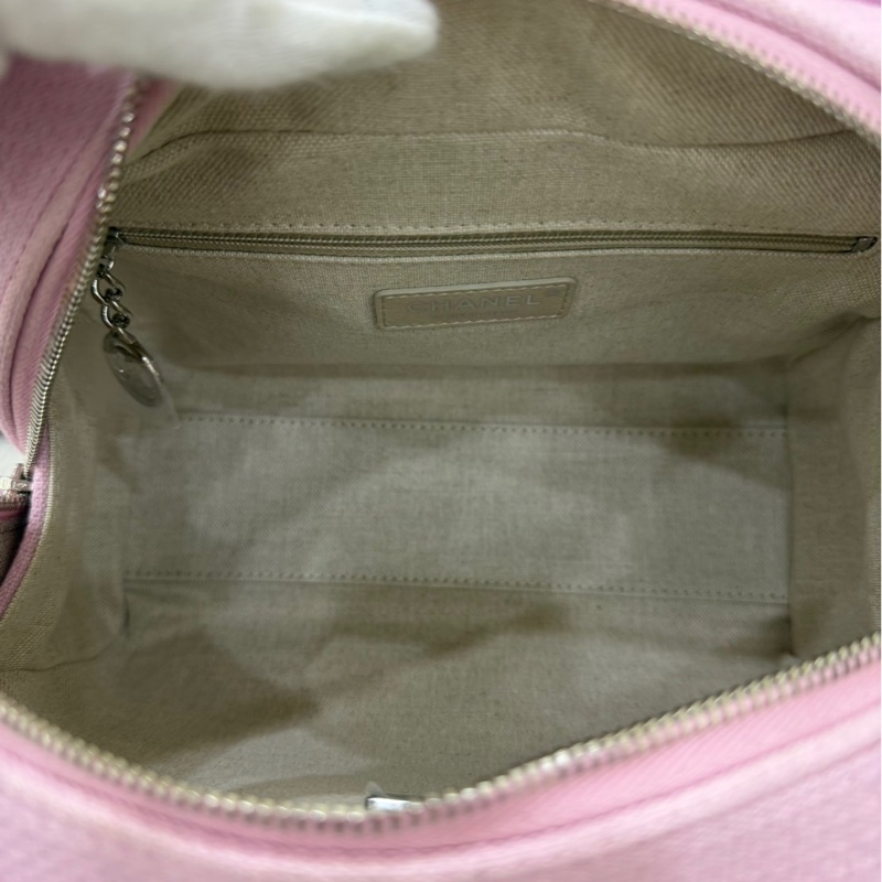 Chanel 香奈兒新款沙灘包 保齡球包 粉色-22