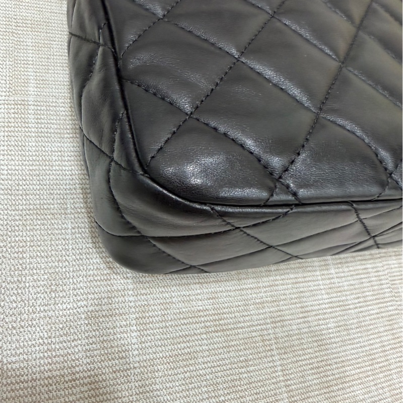 Chanel香奈兒小號金柱調節hobo#芯片款-10