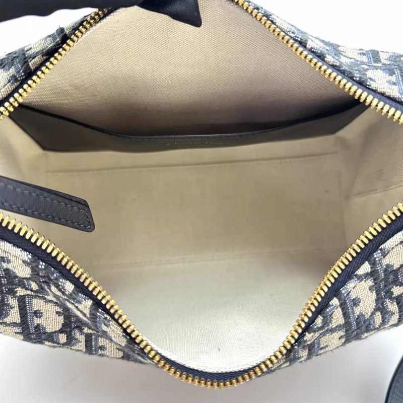 DIOR 老花D-Dream Oblique飯盒包23*22*8.5 98新配件購證塵袋-1