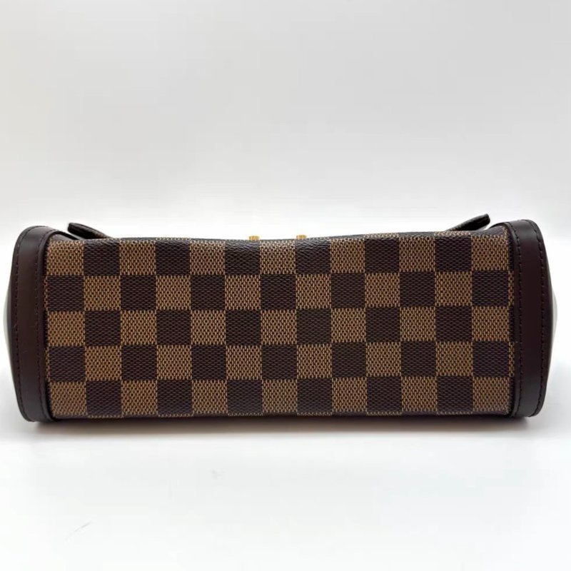 LV Venice系列棕棋盤格手提肩背包25*19*9 98新 配件塵袋-3