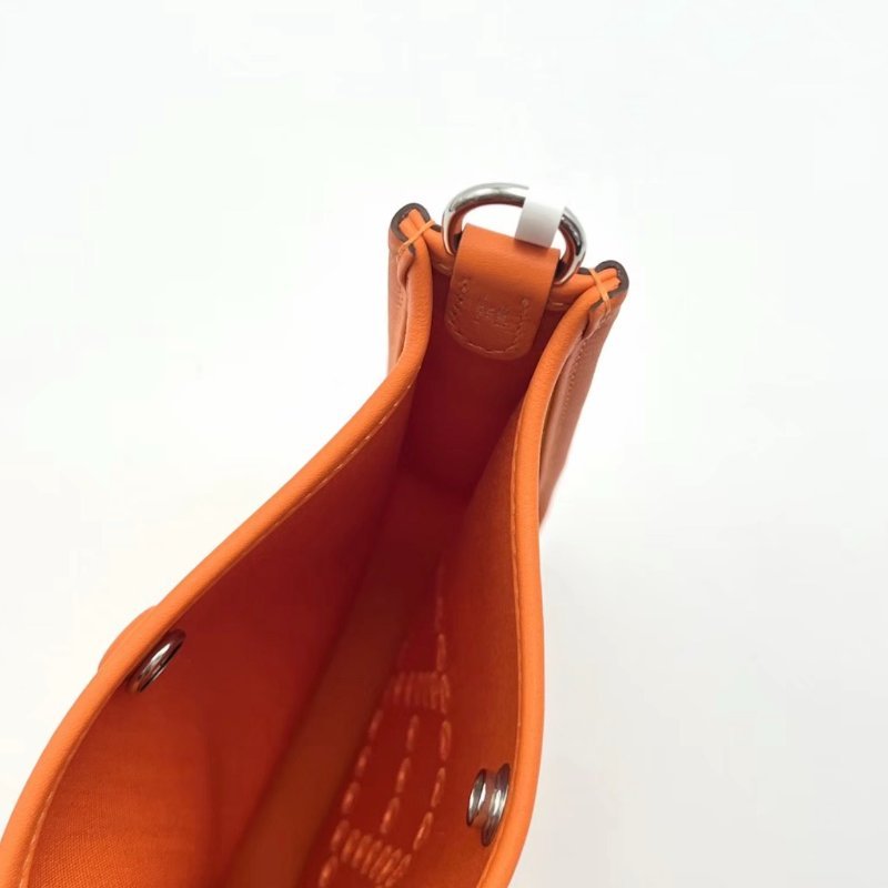 HERMES 銀扣mini伊芙琳 17*18*5 全新閒置配件盒子塵袋購證-1