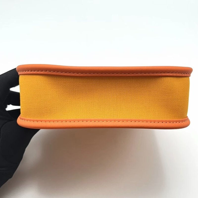 HERMES 銀扣mini伊芙琳 17*18*5 全新閒置配件盒子塵袋購證-3