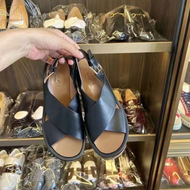 Marni 厚底涼鞋 36號 98新-2