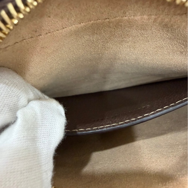 GUCCI 經典Ophidia GG印花帆布迷你郵差包 肩背包 斜背包 卡其棕-26