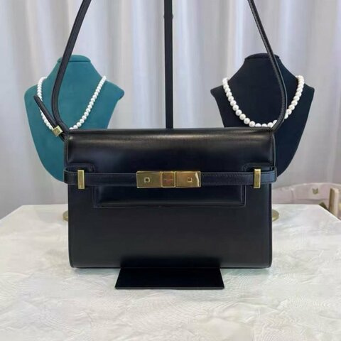 YSL 曼哈頓 黑金小號 全新閒置 24*17.5*6 配件塵袋