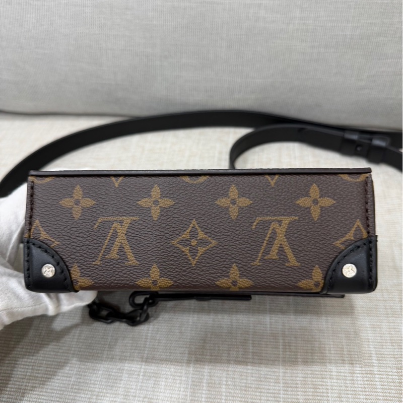 LV M83613 Steamer 經典花紋翻蓋斜背包-13