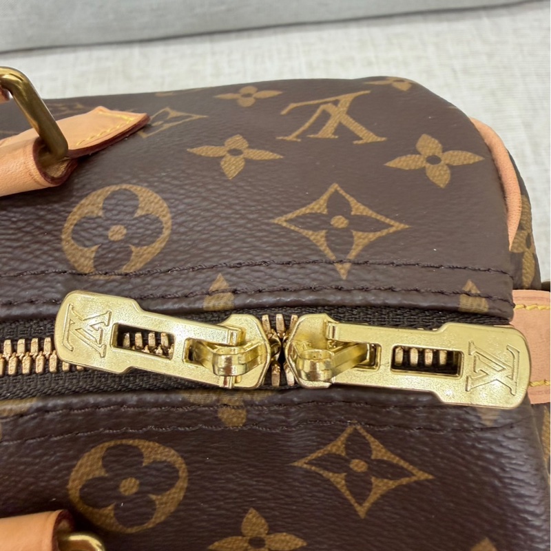 LV M41112 經典Monogram SPEEDY 30手提包 斜背包 波士頓包#背帶款#-15